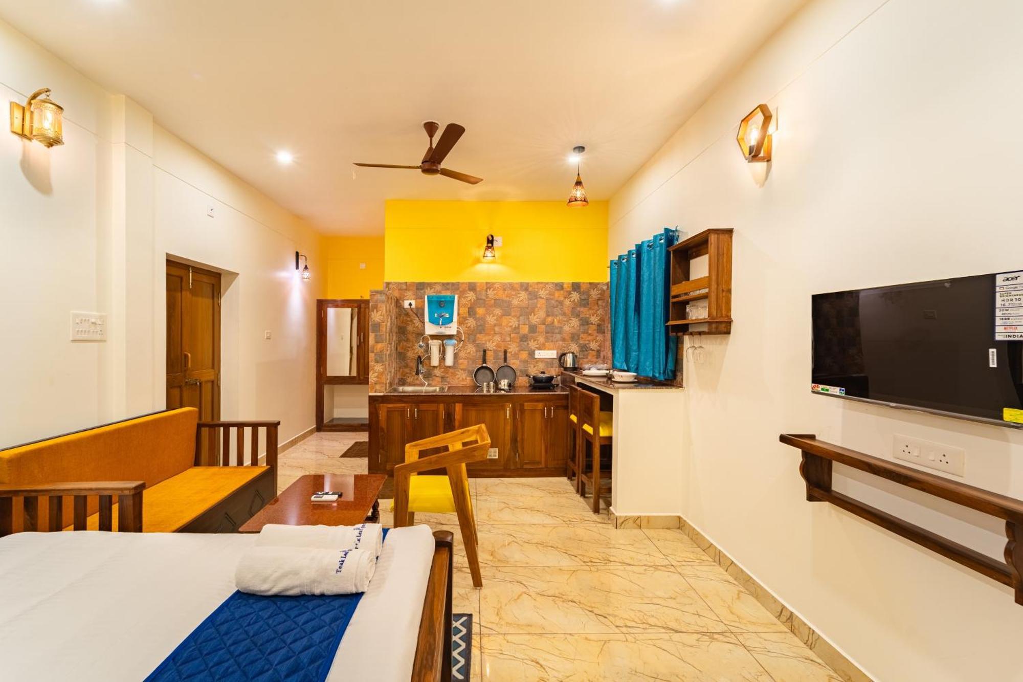 Kālapettai Teak Leaf Gateway Villa With Swimming Pool Indoor Games מראה חיצוני תמונה